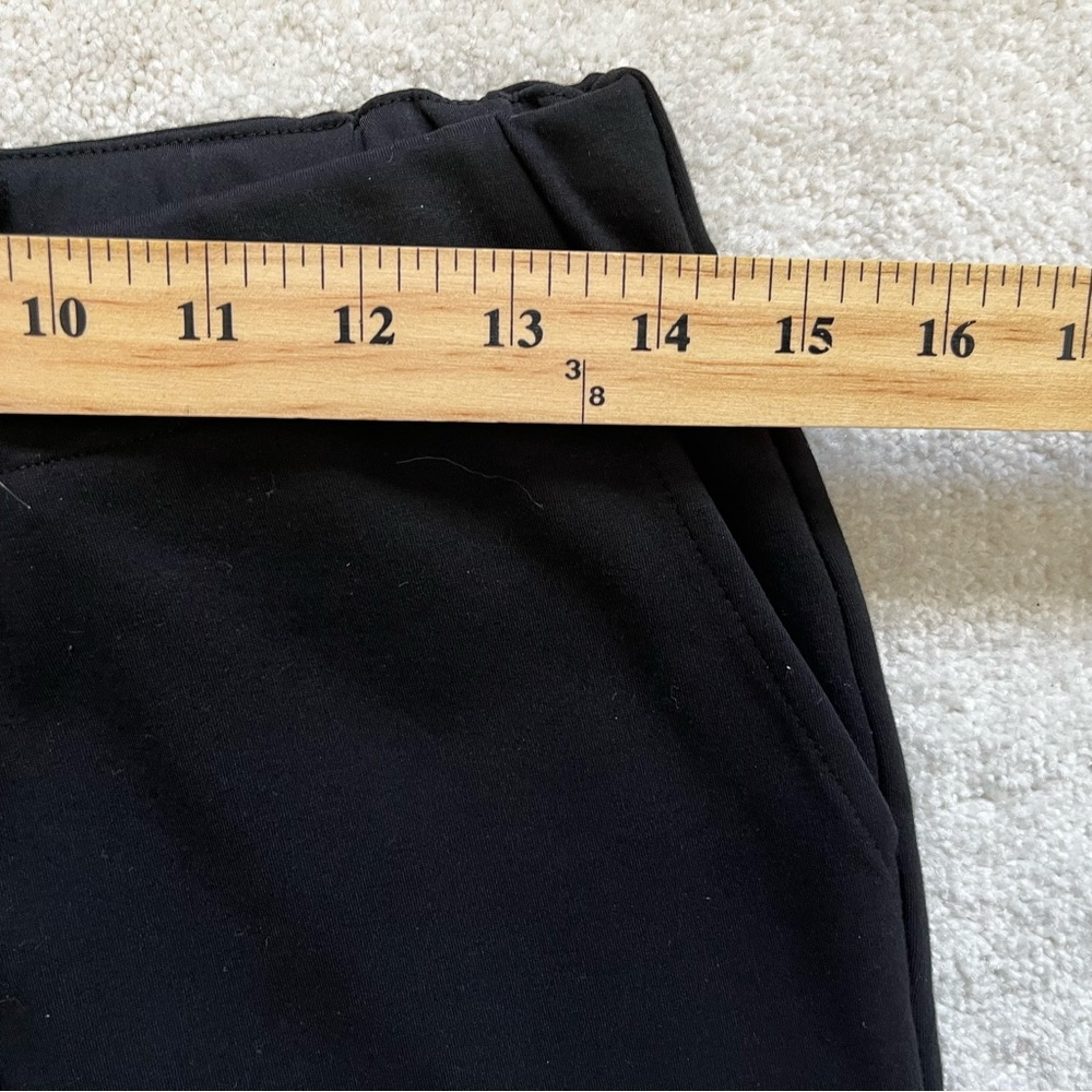 LOBO MAU WOMENS BLACK JOGGERS SIZE SMALL MINIMALIST CONTEMPORARY MODERN - Picture 4 of 7